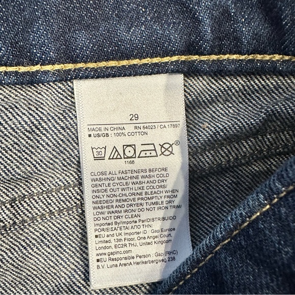 EUC Banana Republic Mid-Rise Barrel Ankle Jeans--sz 29 - Picture 10 of 11